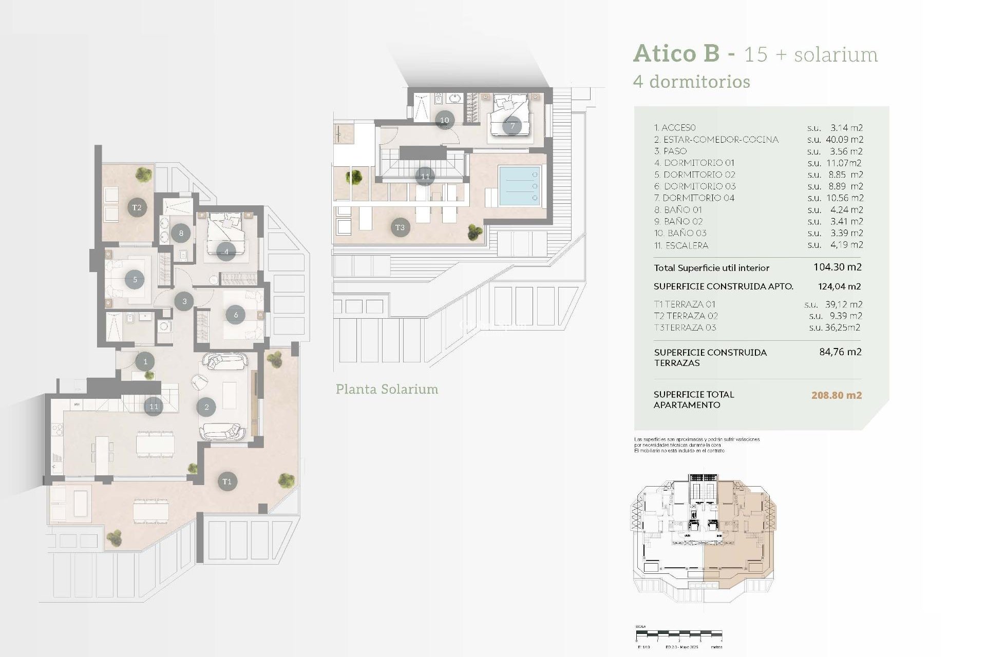 Nowo zbudowane - PENTHOUSE -
CALPE - Playa Arenal