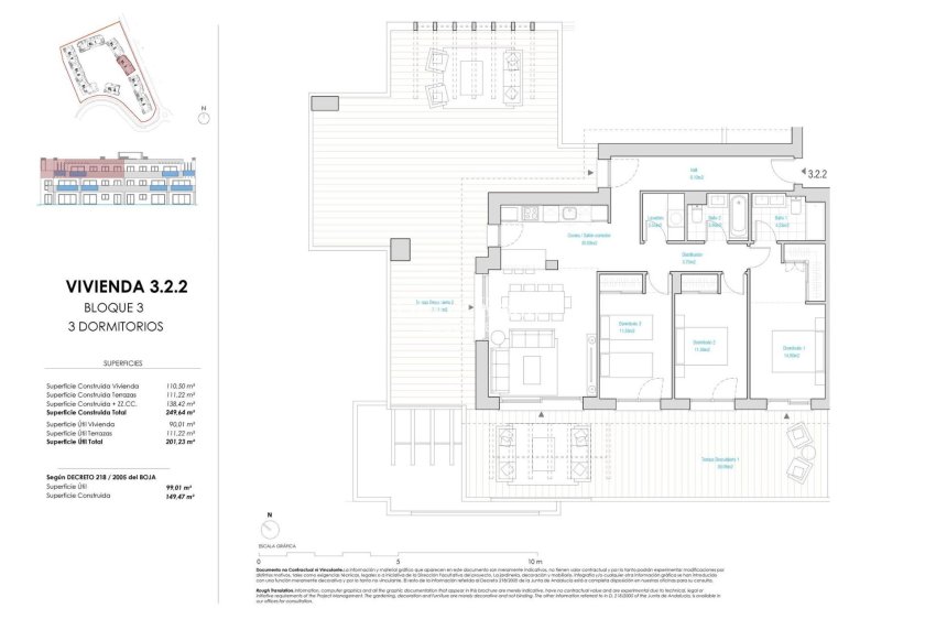 Nowo zbudowane - PENTHOUSE -
CASARES - 