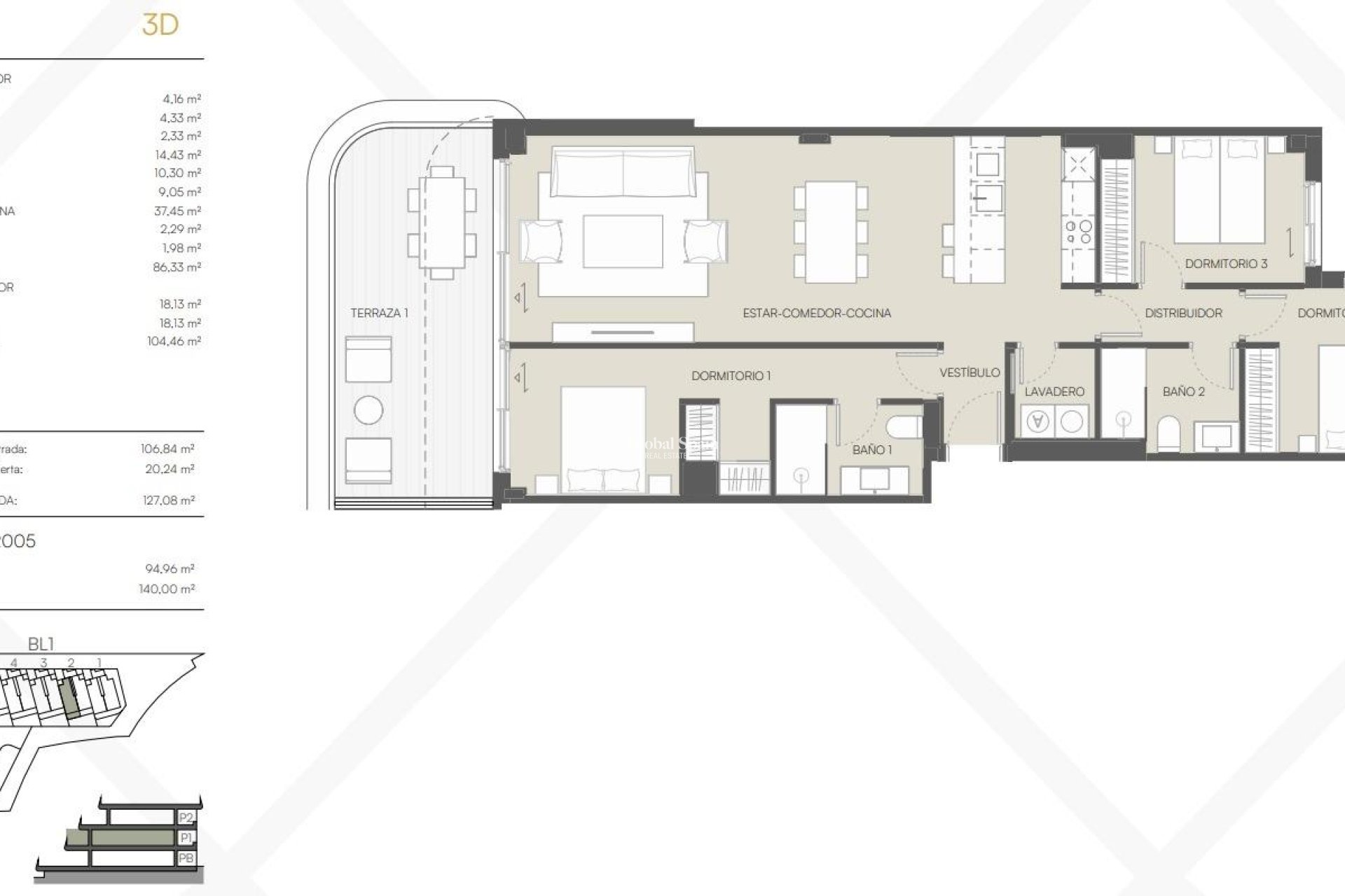 Nowo zbudowane - PENTHOUSE -
CASARES - 