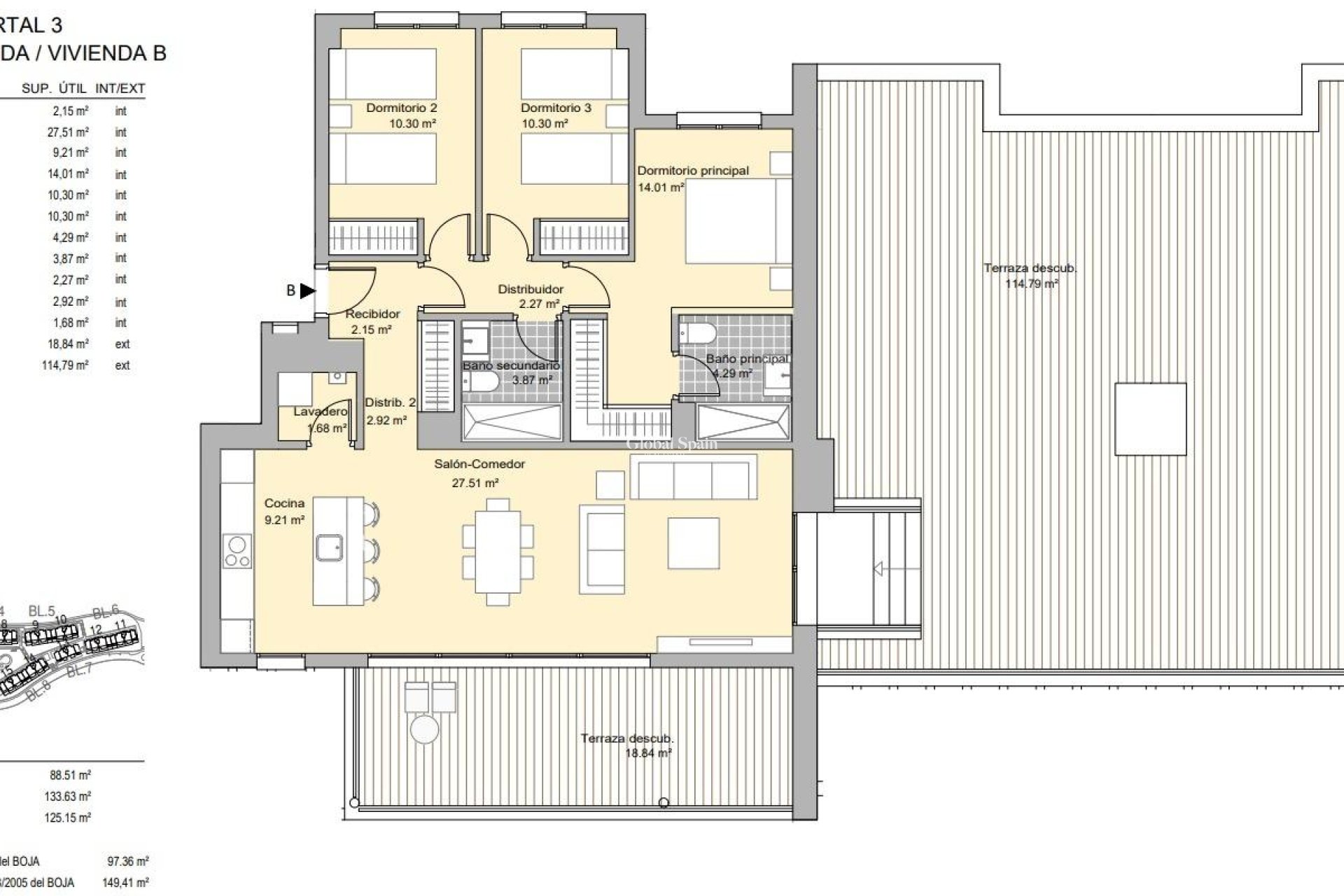 Nowo zbudowane - PENTHOUSE -
CASARES - 