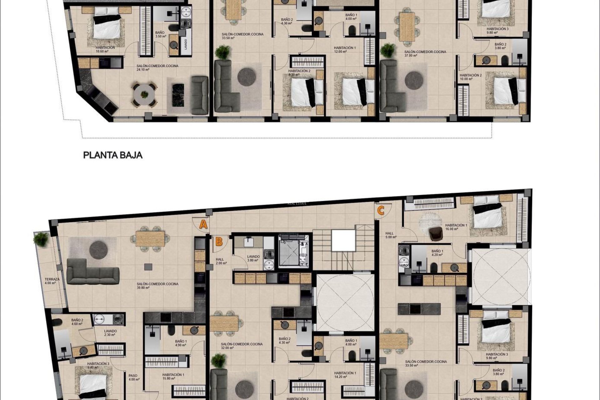 Nowo zbudowane - PENTHOUSE -
CATRAL - pueblo