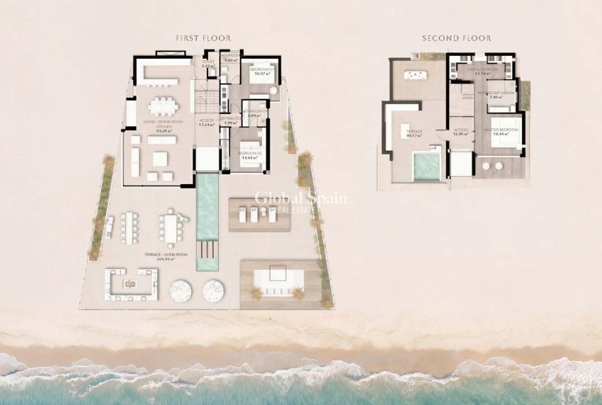 Nowo zbudowane - PENTHOUSE -
ESTEPONA - Playa del Cristo