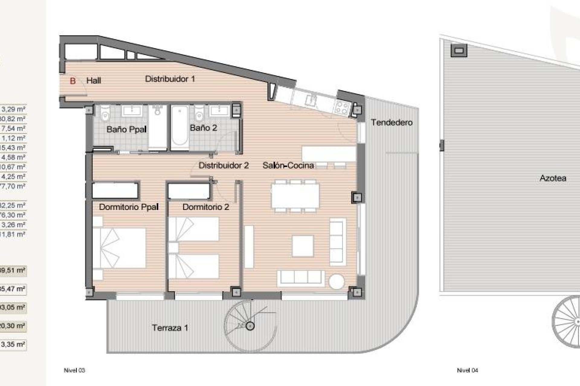 Nowo zbudowane - PENTHOUSE -
ESTEPONA - Polideportivo