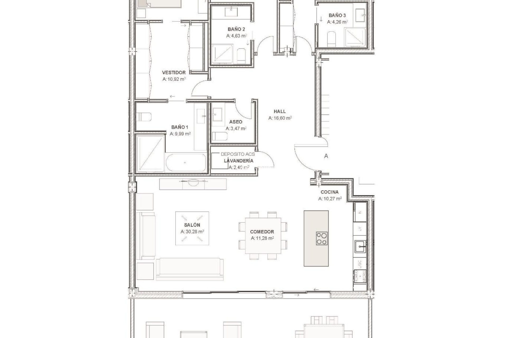 Nowo zbudowane - PENTHOUSE -
ESTEPONA - 