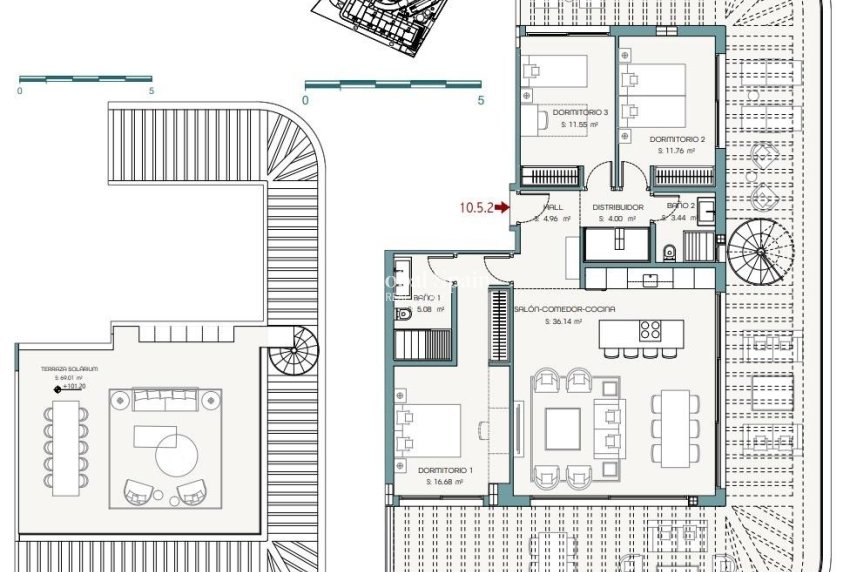 Nowo zbudowane - PENTHOUSE -
ESTEPONA - 
