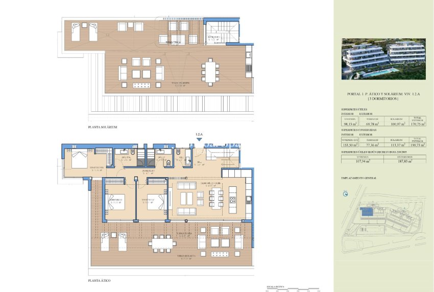 Nowo zbudowane - PENTHOUSE -
ESTEPONA - 