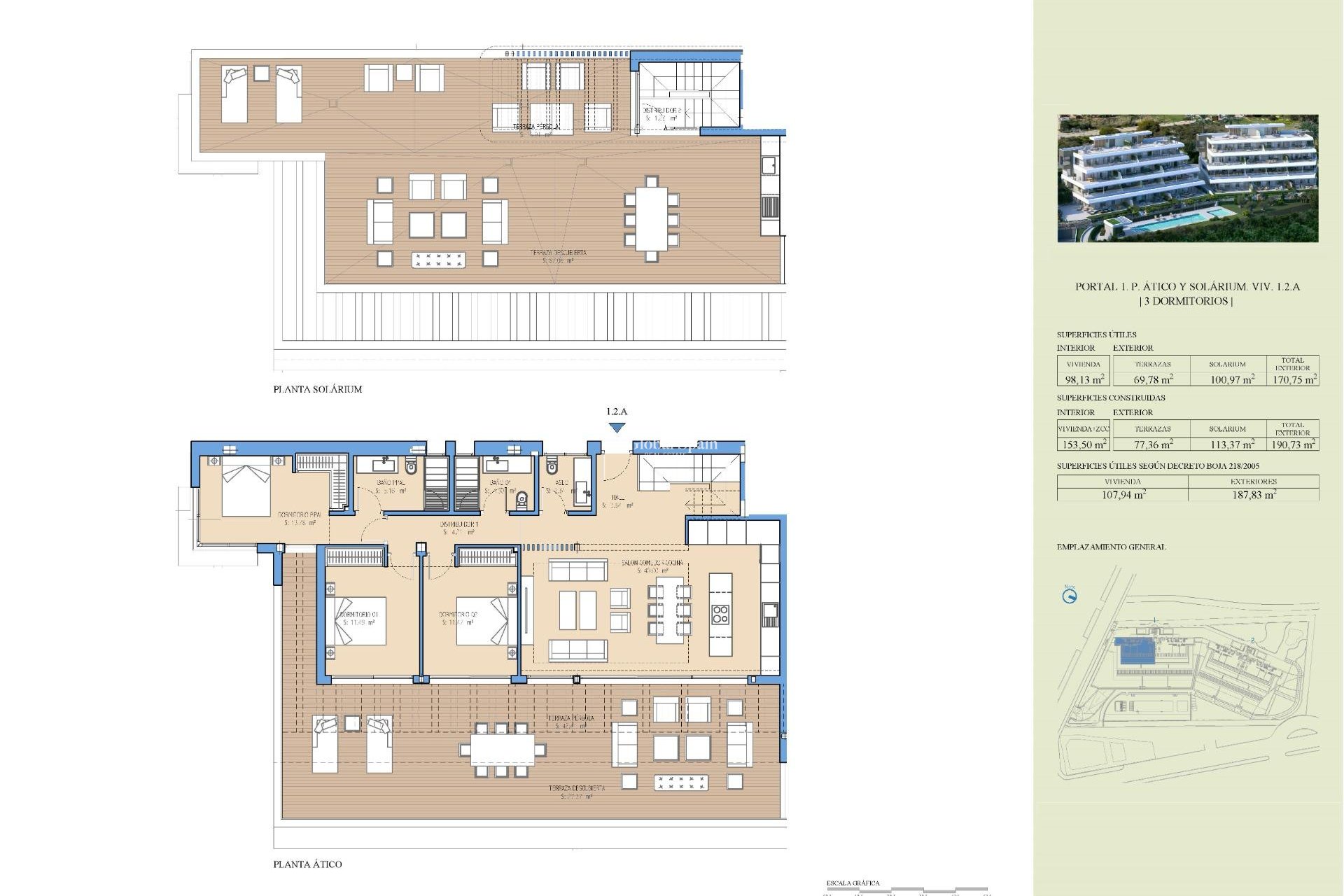 Nowo zbudowane - PENTHOUSE -
ESTEPONA - 