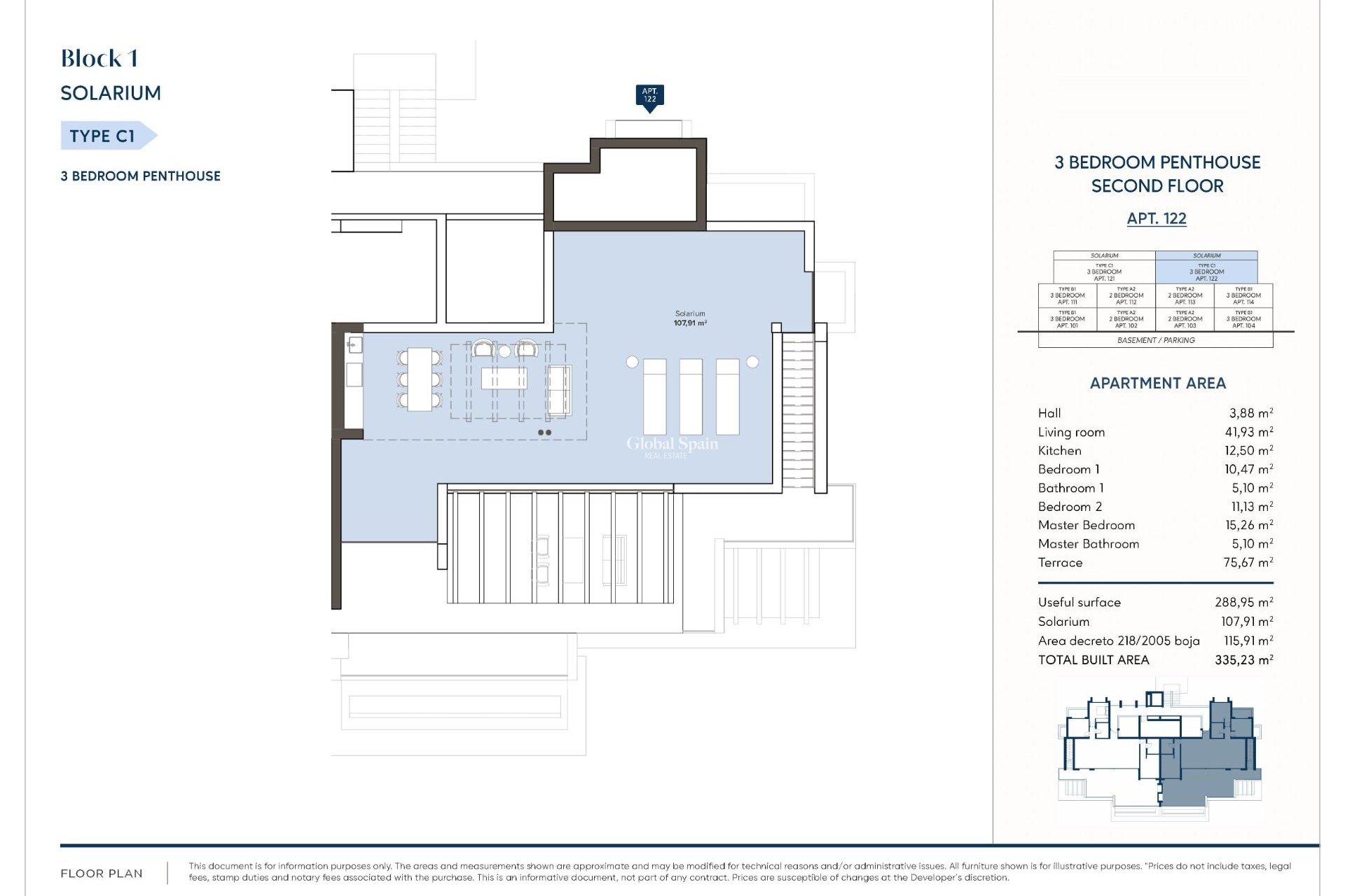 Nowo zbudowane - PENTHOUSE -
ESTEPONA - 