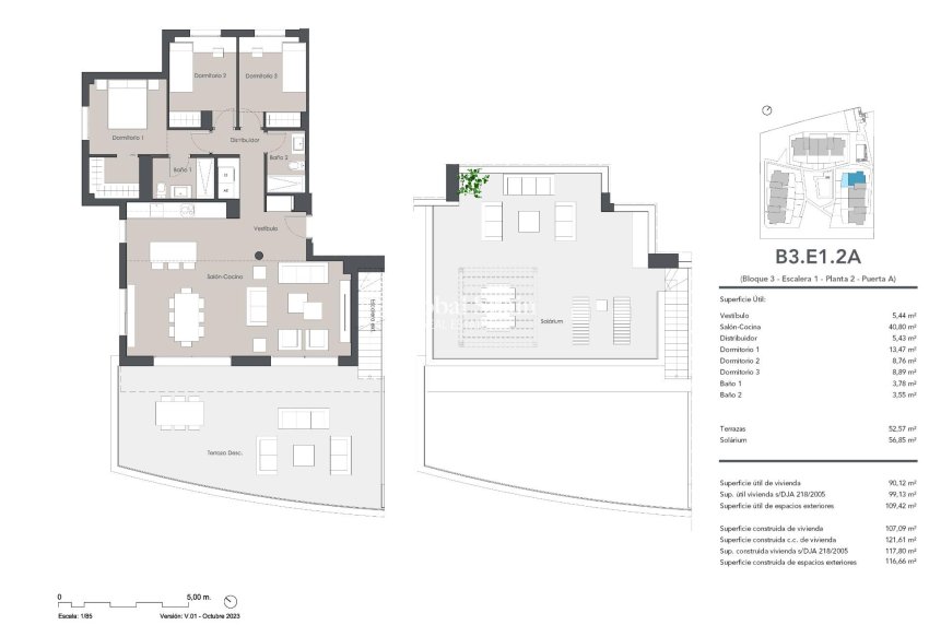 Nowo zbudowane - PENTHOUSE -
ESTEPONA - 