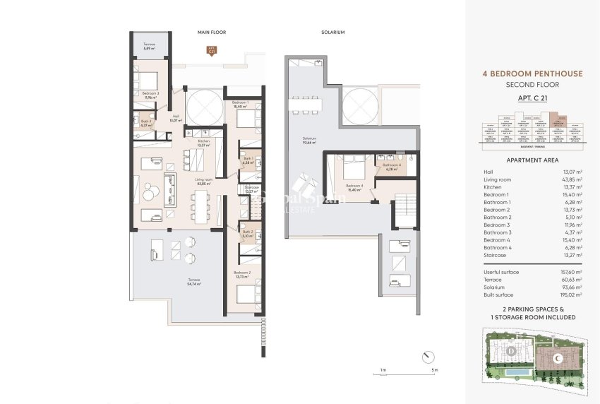 Nowo zbudowane - PENTHOUSE -
ESTEPONA - 