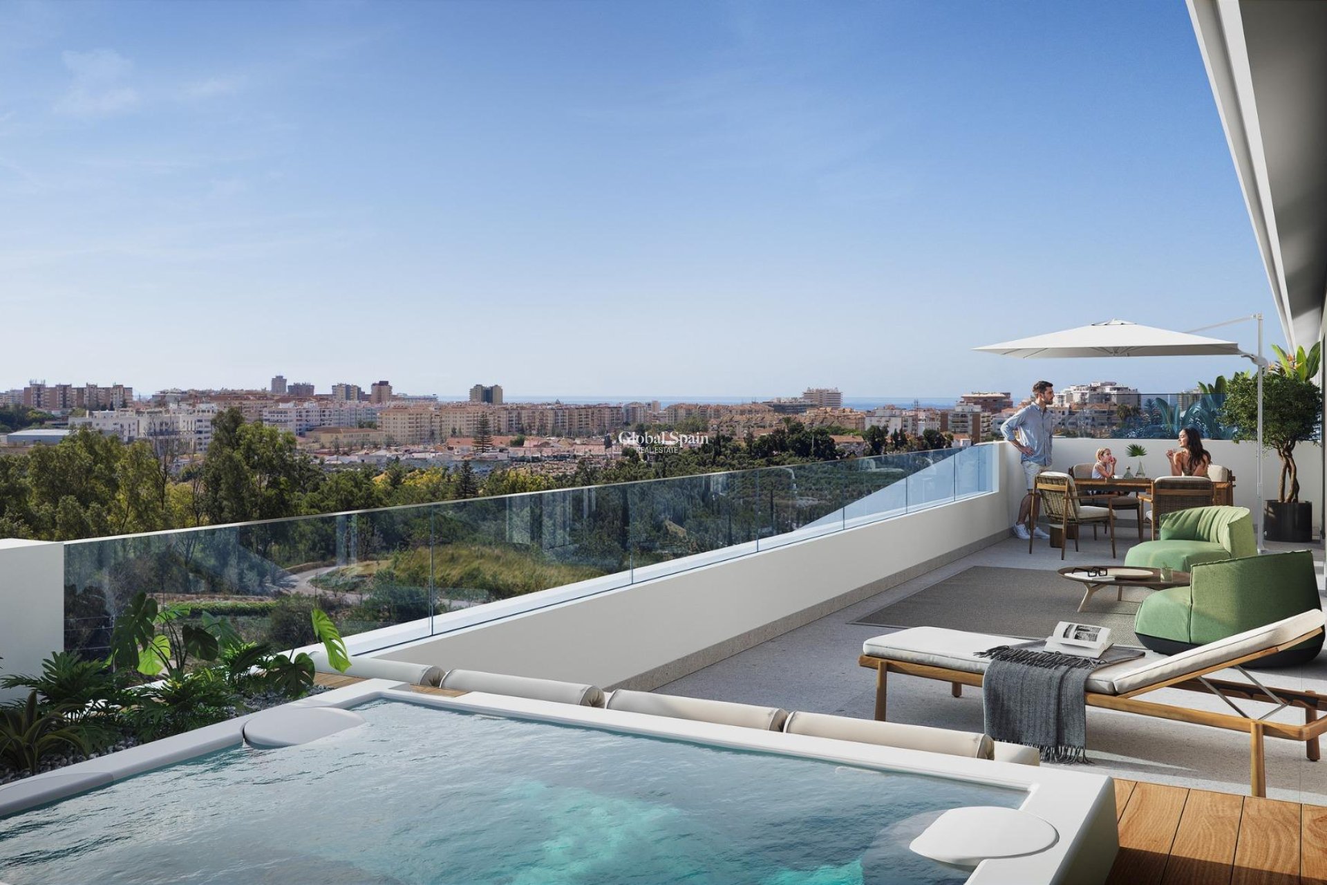 Nowo zbudowane - PENTHOUSE -
FUENGIROLA - Parque de la Loma