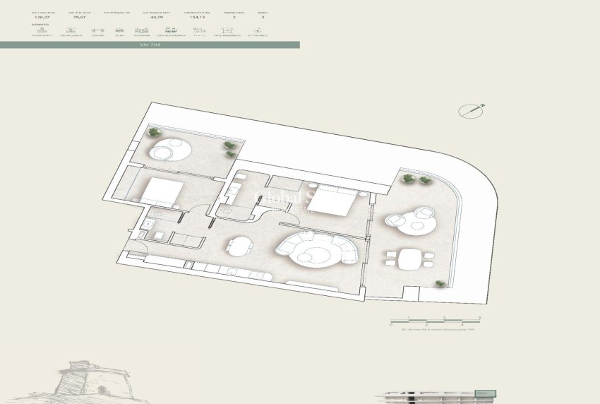 Nowo zbudowane - PENTHOUSE -
FUENGIROLA - Playa de Torreblanca