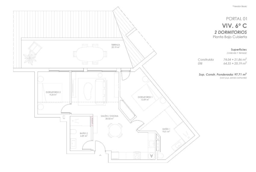 Nowo zbudowane - PENTHOUSE -
FUENGIROLA - 