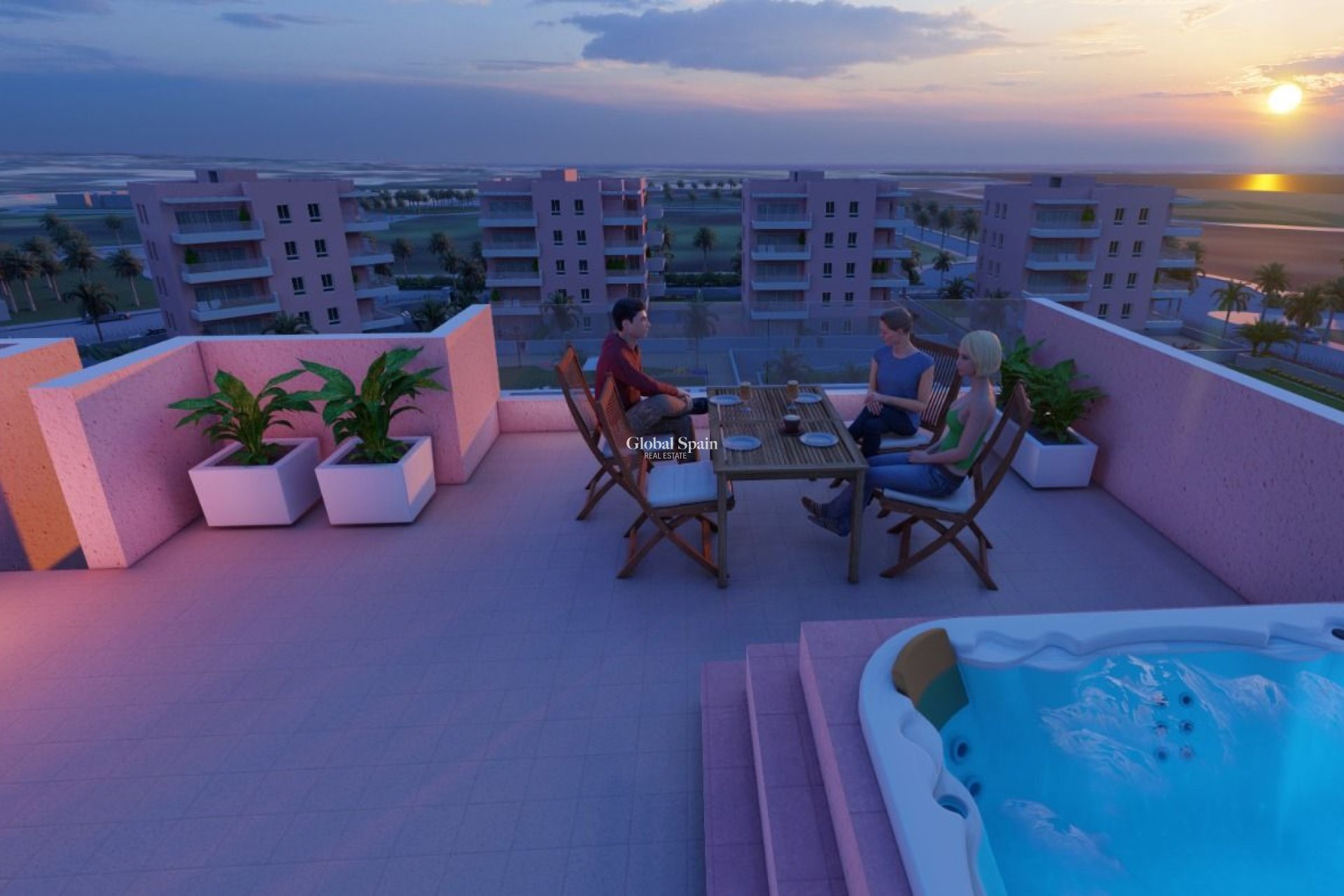 Nowo zbudowane - PENTHOUSE -
GUARDAMAR DEL SEGURA - EL RASO