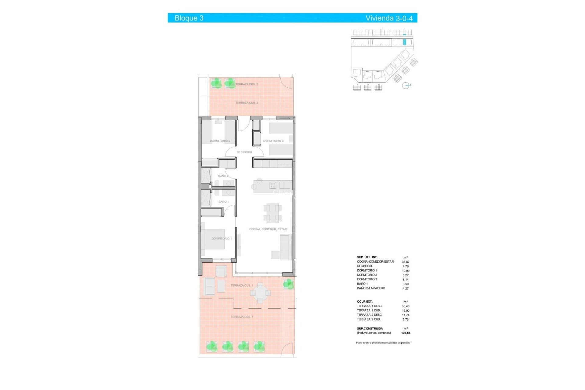 Nowo zbudowane - PENTHOUSE -
GUARDAMAR DEL SEGURA - EL RASO