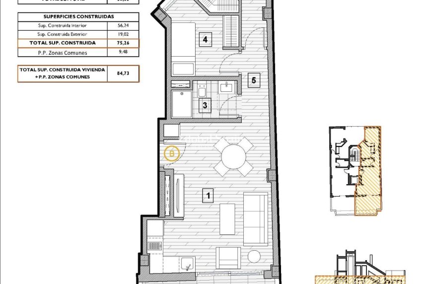 Nowo zbudowane - PENTHOUSE -
GUARDAMAR DEL SEGURA