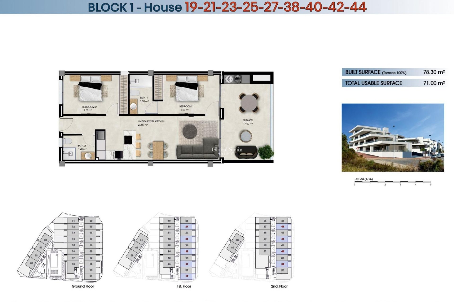 Nowo zbudowane - PENTHOUSE -
LA MARINA - La Marina del Pinet