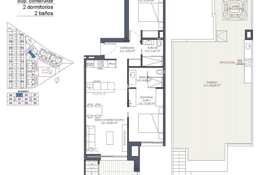 Nowo zbudowane - PENTHOUSE -
LOS ALCÁZARES