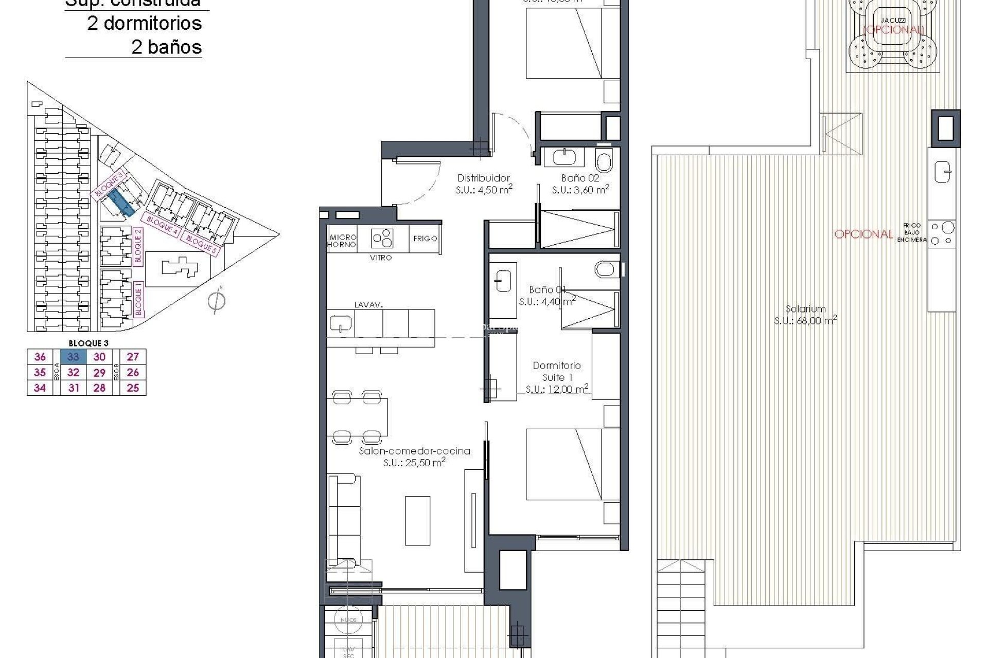 Nowo zbudowane - PENTHOUSE -
LOS ALCÁZARES