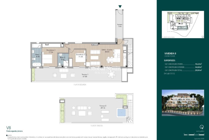 Nowo zbudowane - PENTHOUSE -
MARBELLA - Golf Rio Real