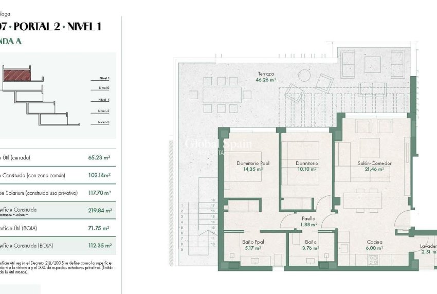 Nowo zbudowane - PENTHOUSE -
Mijas - 