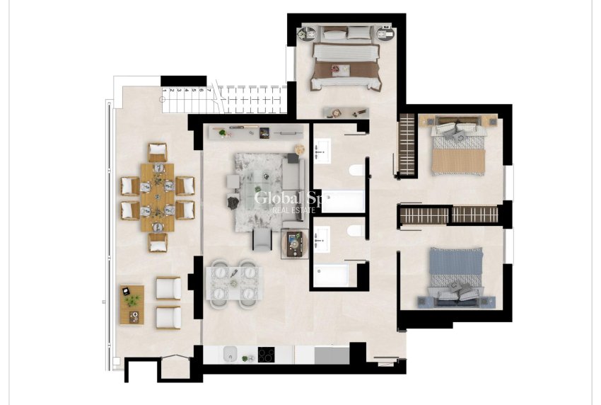 Nowo zbudowane - PENTHOUSE -
MIJAS - 