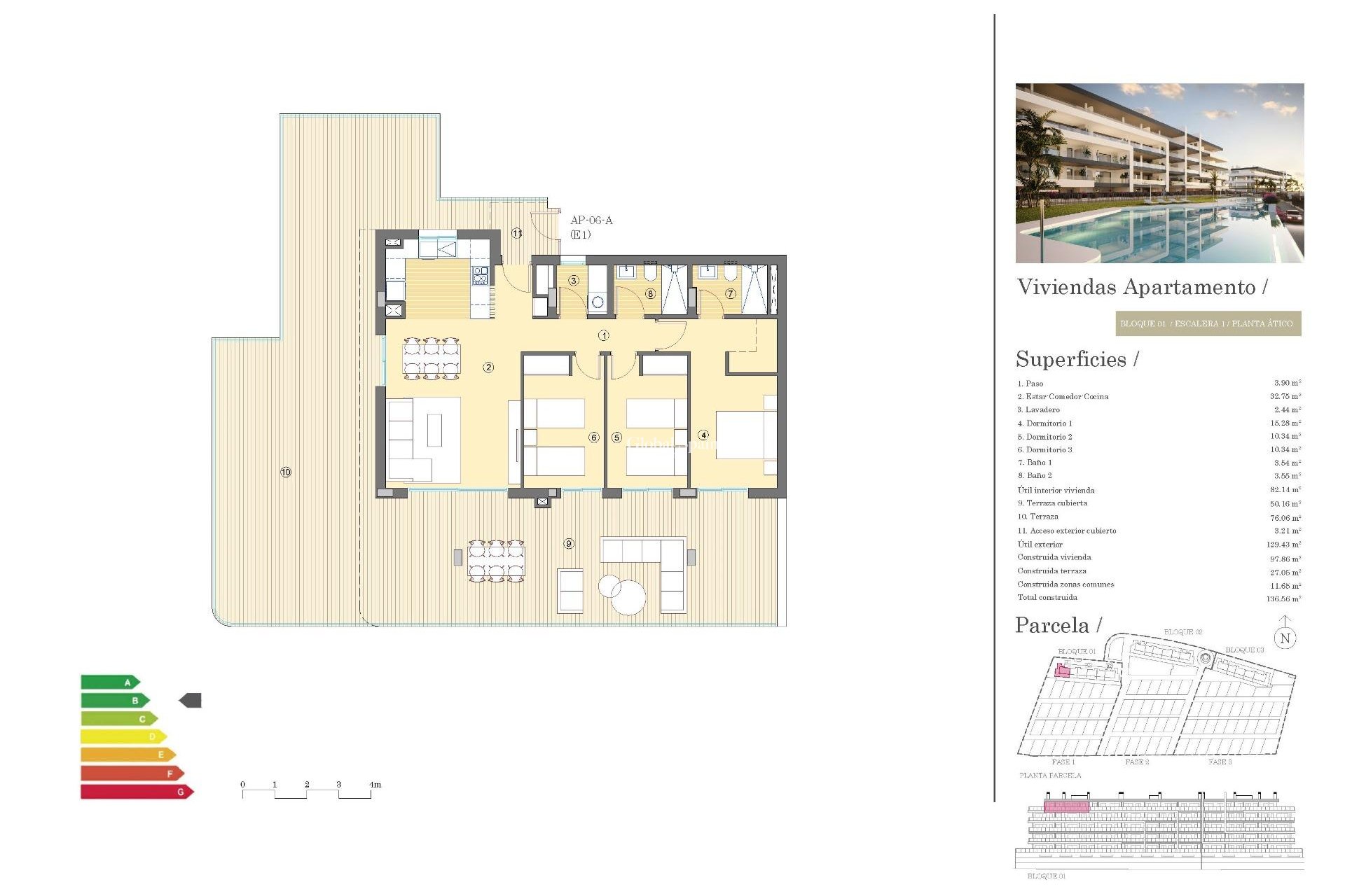 Nowo zbudowane - PENTHOUSE -
MUTXAMEL - 