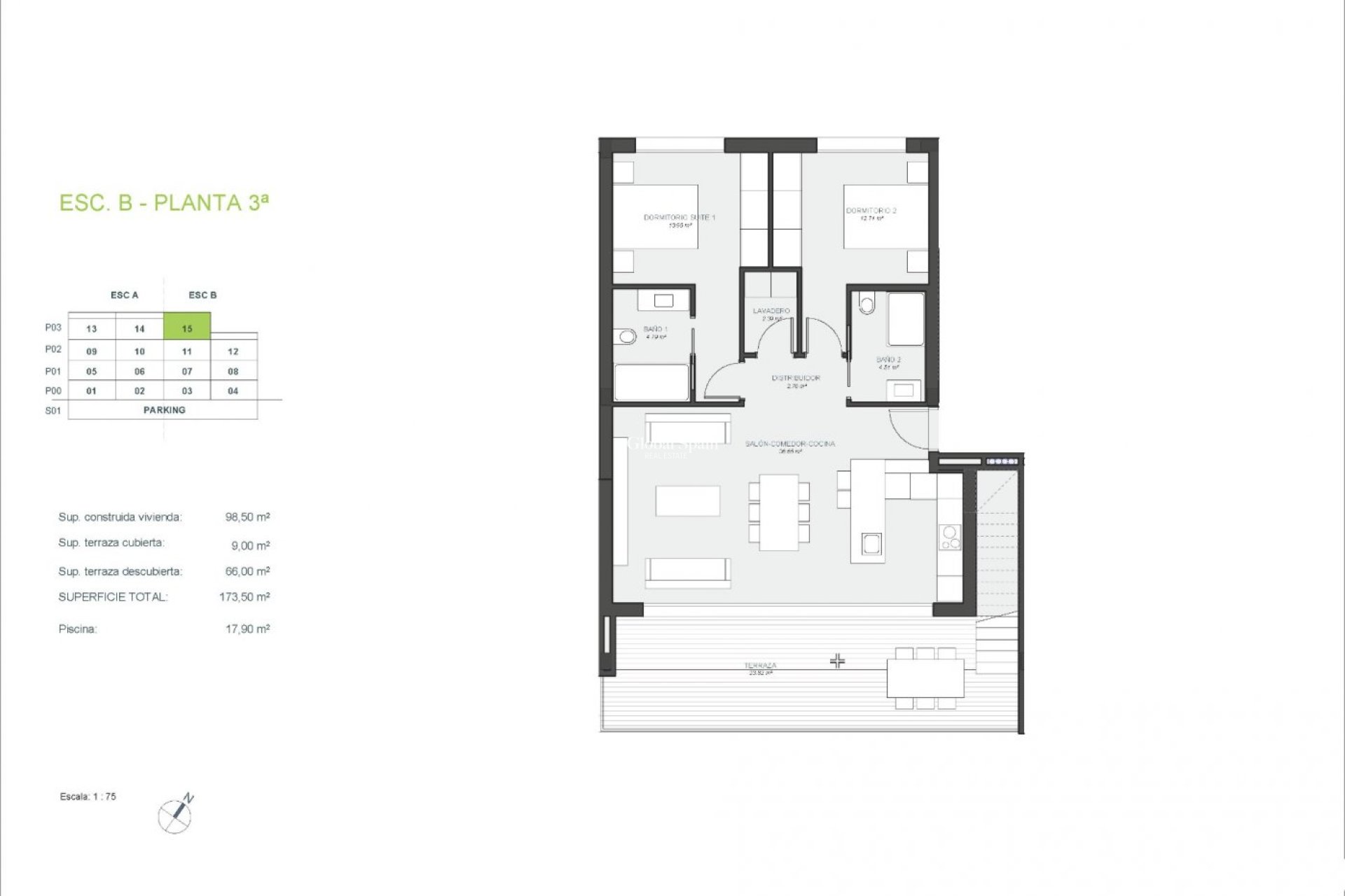 Nowo zbudowane - PENTHOUSE -
ORIHUELA - LAS COLINAS GOLF RESORT