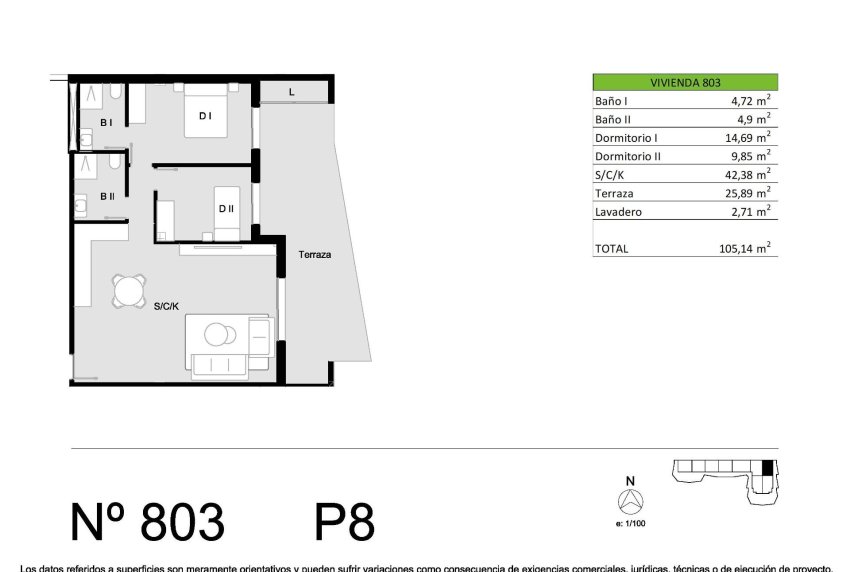 Nowo zbudowane - PENTHOUSE -
SAN MIGUEL DE SALINAS - Pueblo