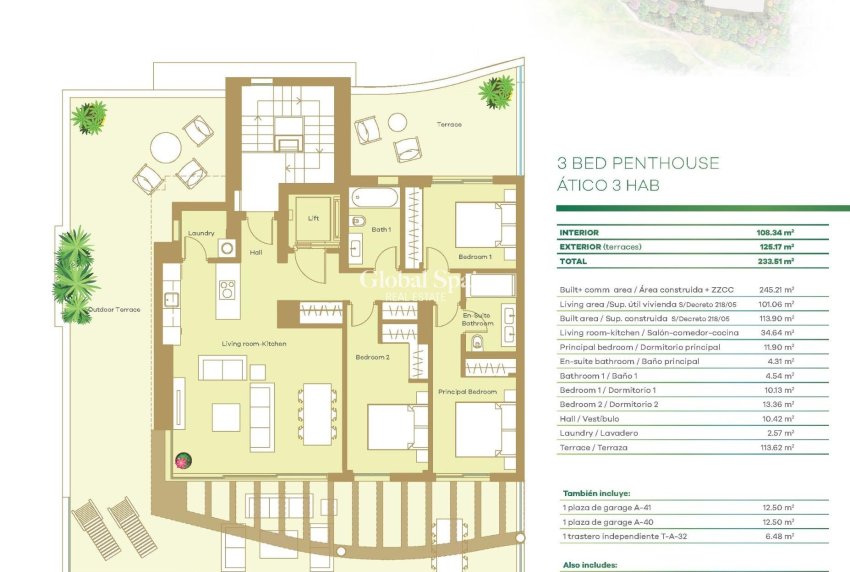 Nowo zbudowane - PENTHOUSE -
SAN ROQUE - Alcaidesa