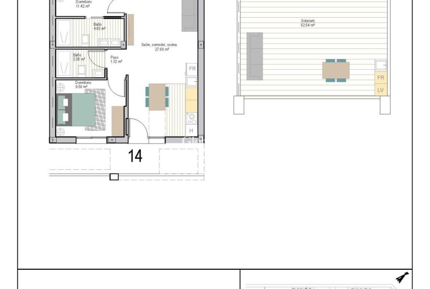 Nowo zbudowane - PENTHOUSE -
TORRE PACHECO - San Cayetano