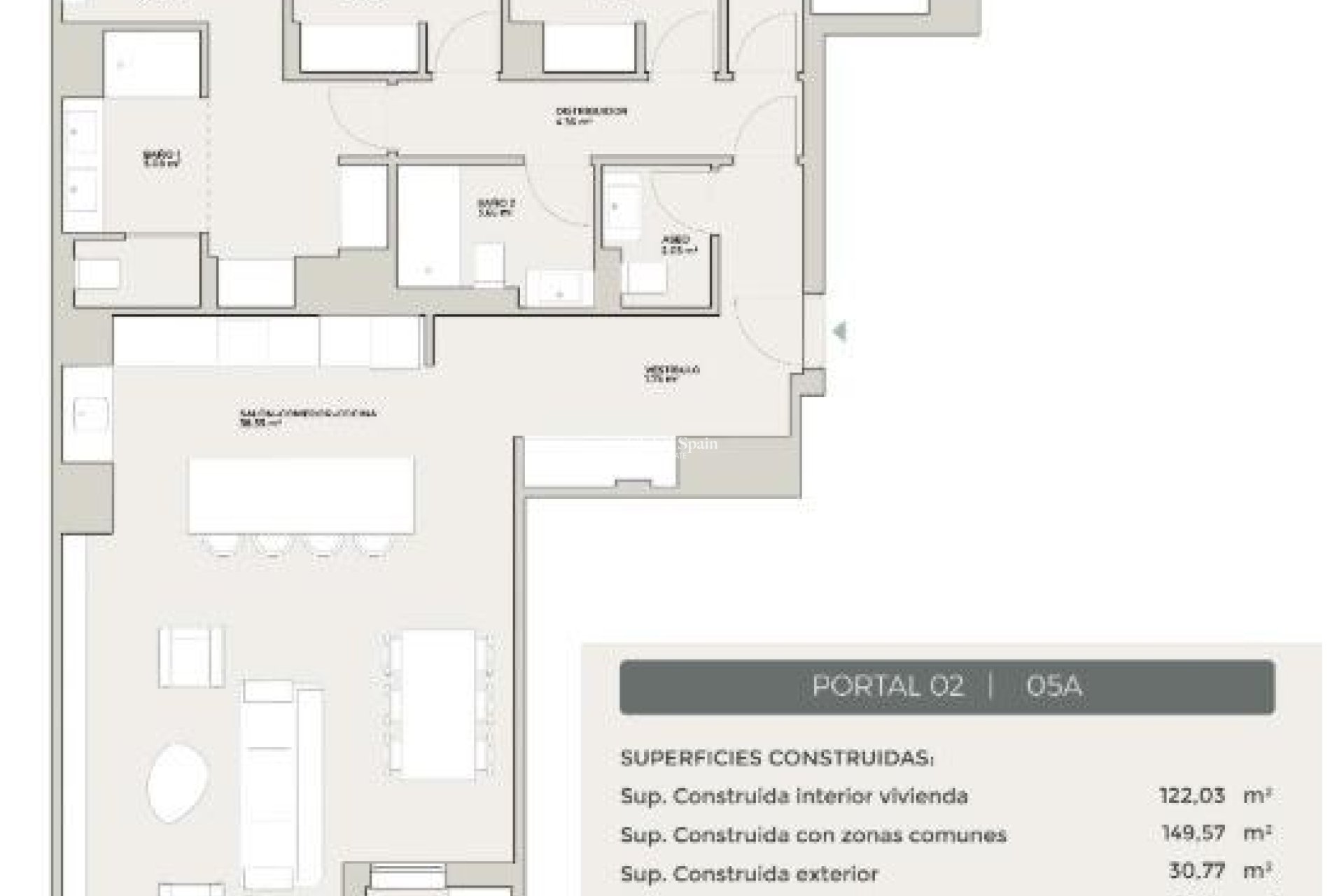 Nowo zbudowane - PENTHOUSE -
TORREMOLINOS - Playa de La Carihuela