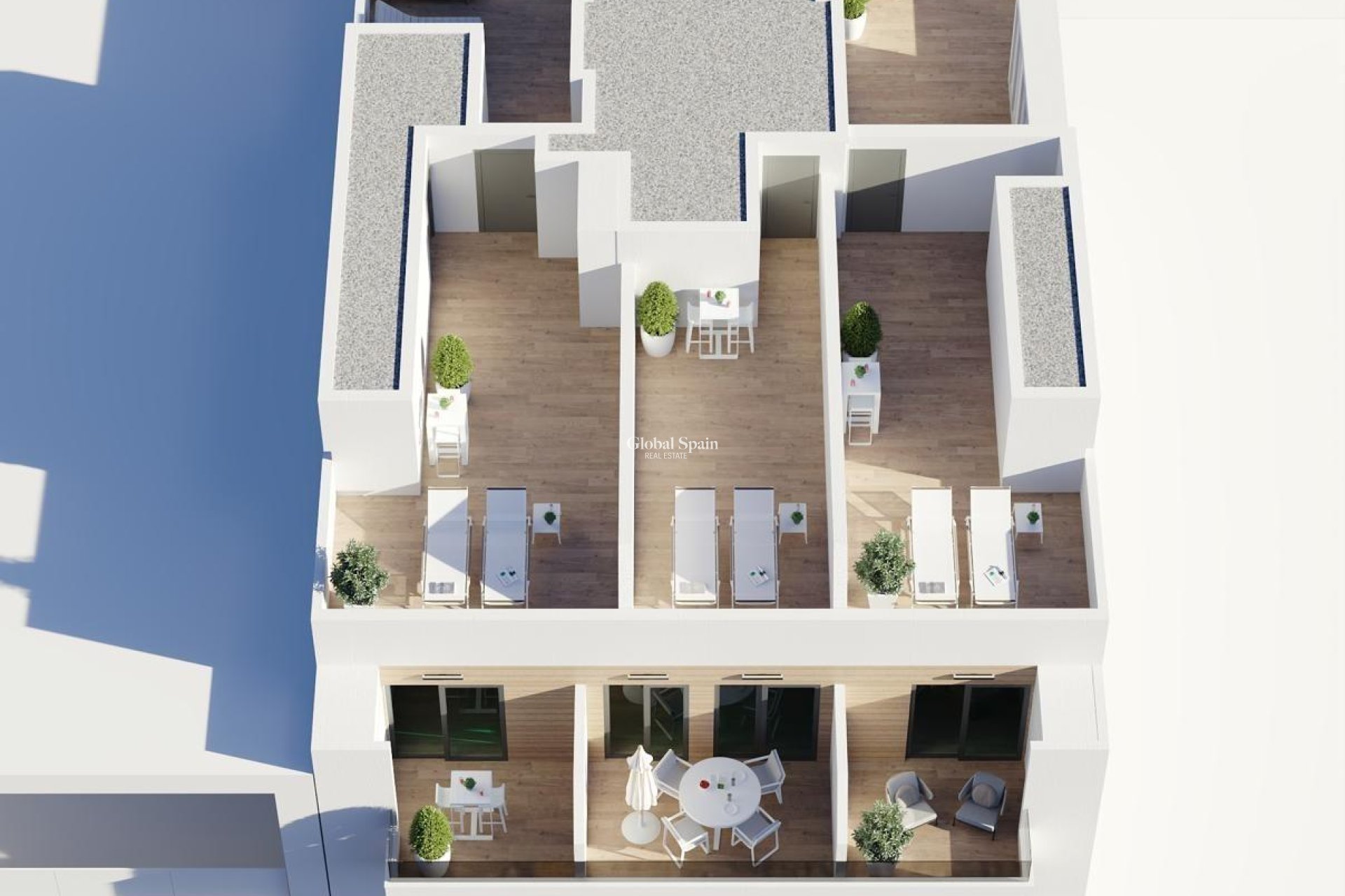 Nowo zbudowane - PENTHOUSE -
TORREVIEJA - Center