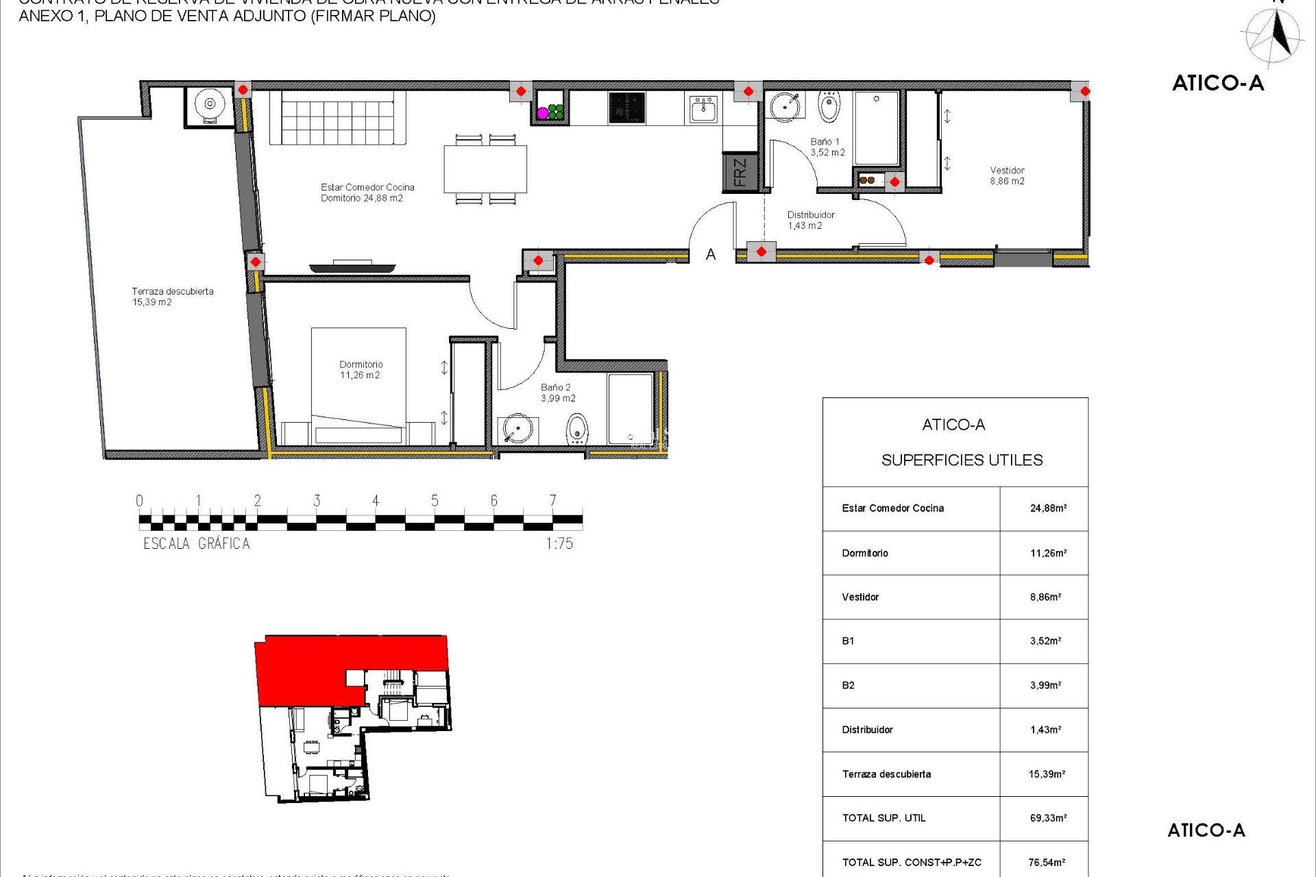 Nowo zbudowane - PENTHOUSE -
TORREVIEJA - Center