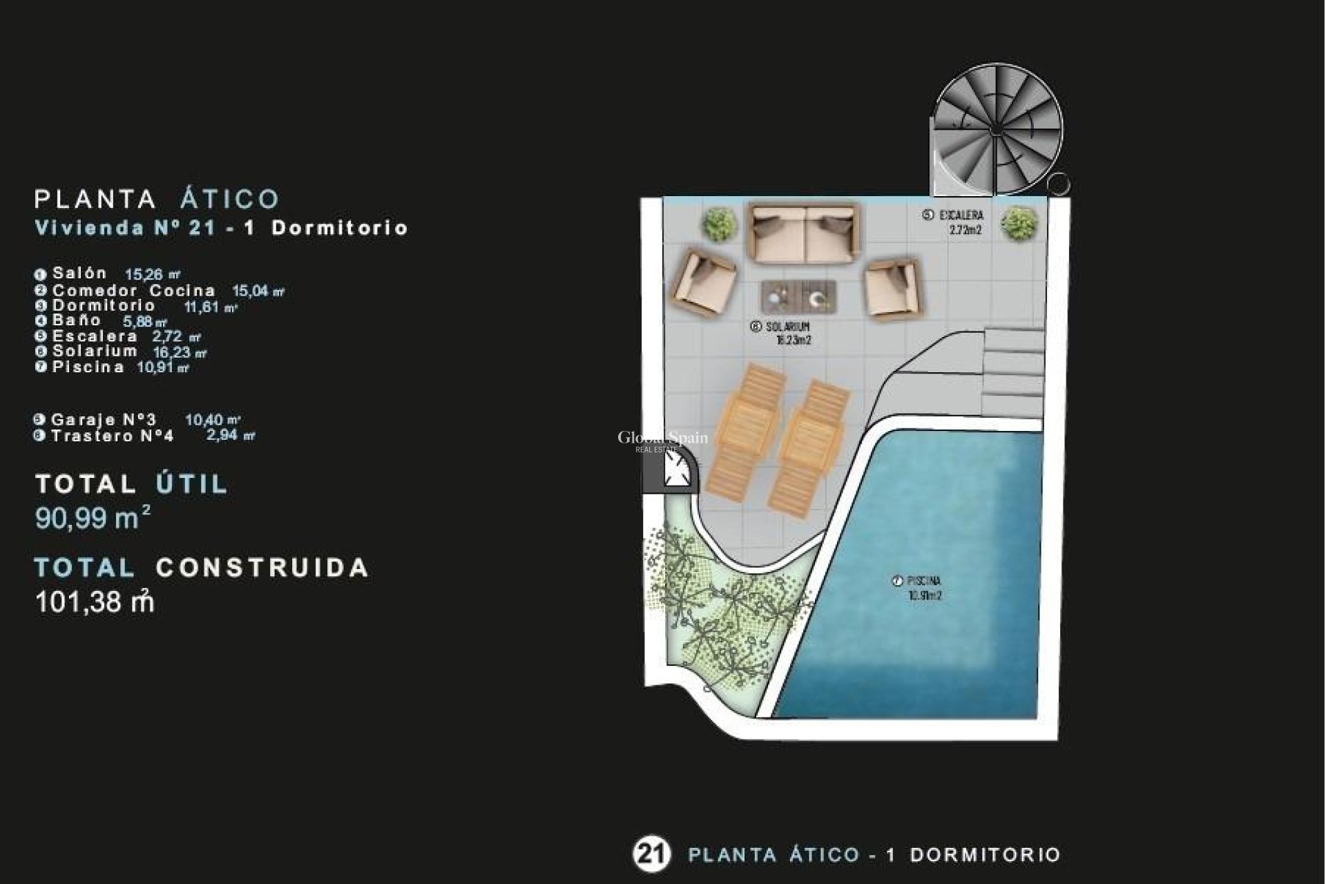 Nowo zbudowane - PENTHOUSE -
TORREVIEJA - Center