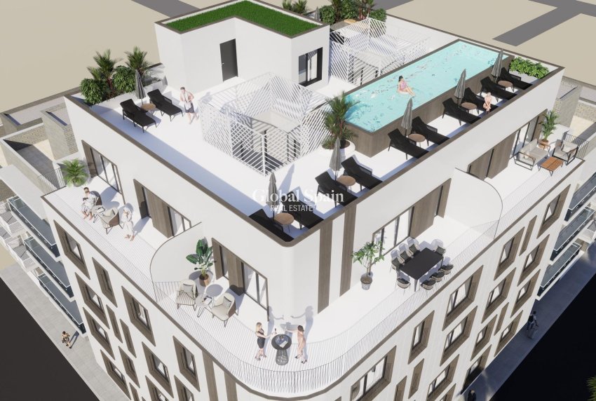 Nowo zbudowane - PENTHOUSE -
TORREVIEJA - El acequión