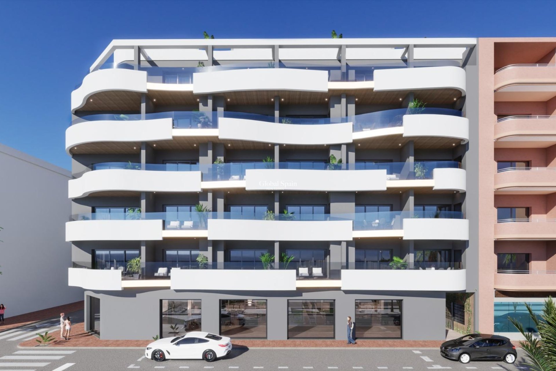 Nowo zbudowane - PENTHOUSE -
TORREVIEJA - Habaneras
