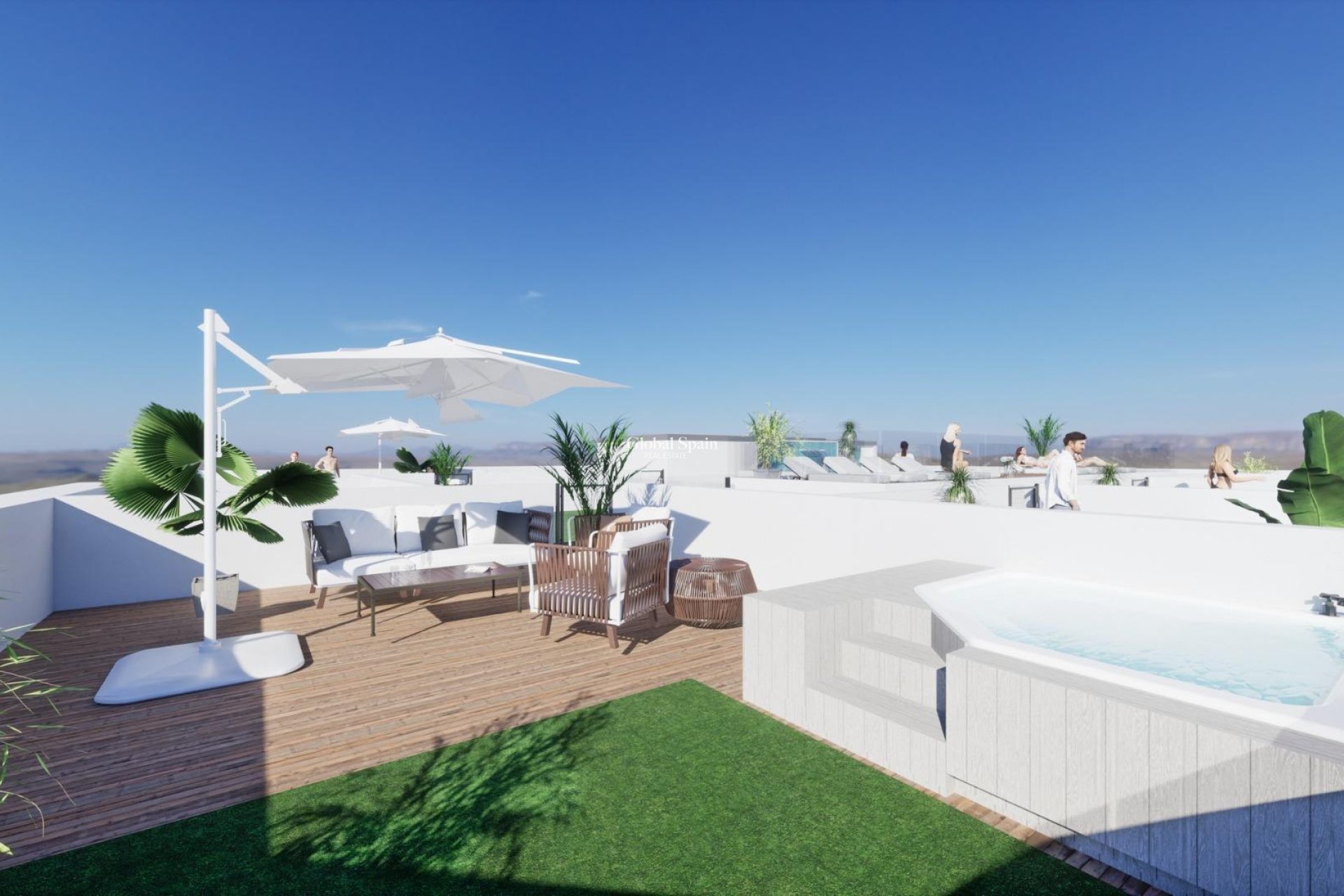Nowo zbudowane - PENTHOUSE -
TORREVIEJA - Habaneras