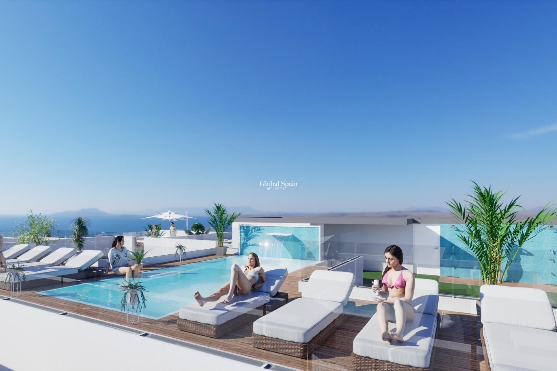 Nowo zbudowane - PENTHOUSE -
TORREVIEJA - Habaneras