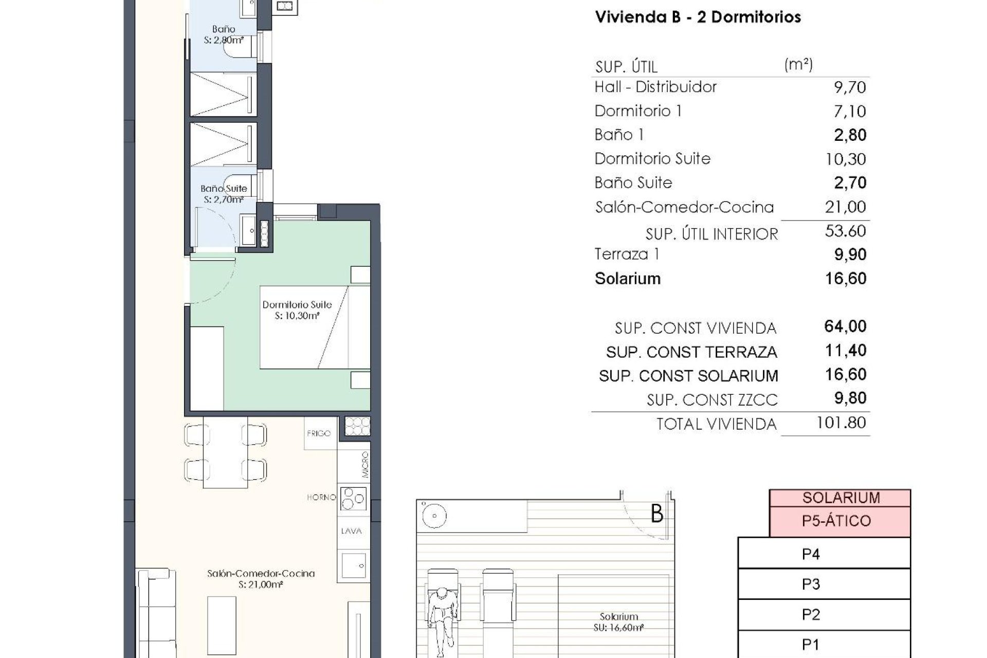 Nowo zbudowane - PENTHOUSE -
TORREVIEJA - Habaneras
