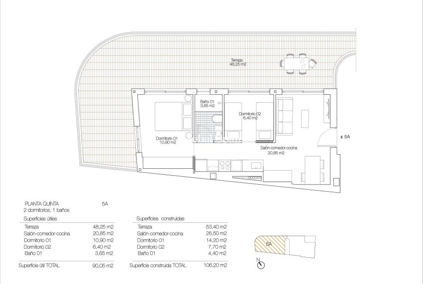Nowo zbudowane - PENTHOUSE -
TORREVIEJA - Playa de los Locos