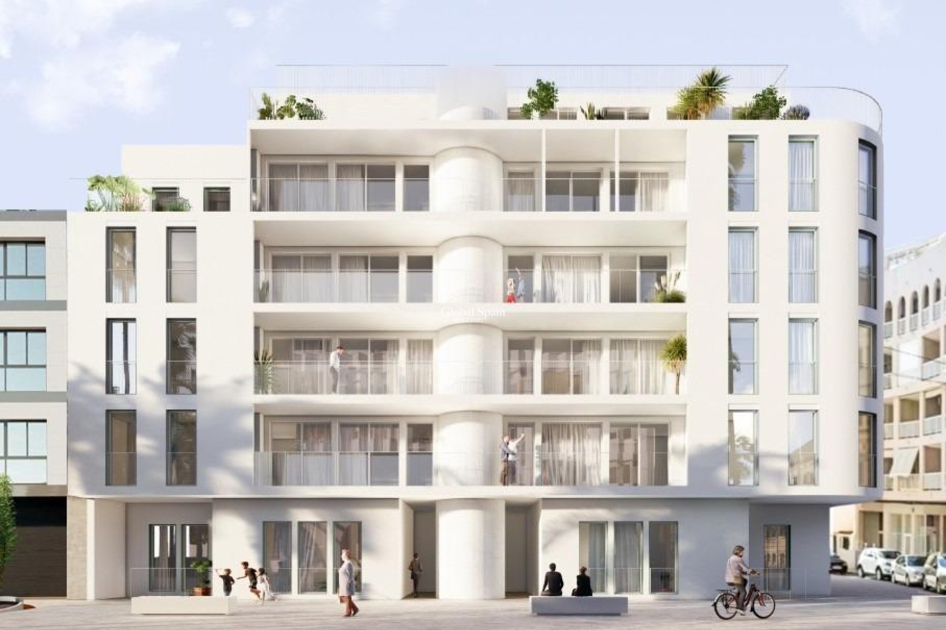 Nowo zbudowane - PENTHOUSE -
TORREVIEJA - Playa de los Locos