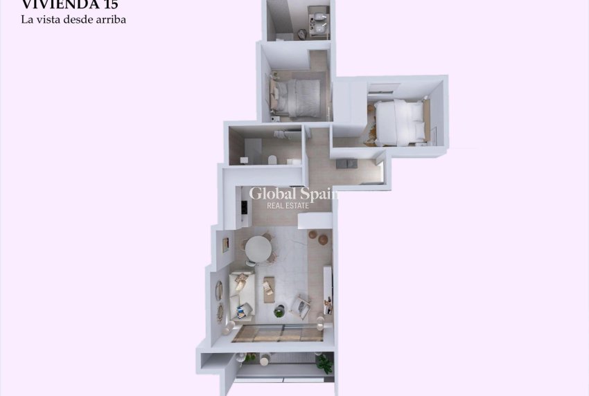 Nowo zbudowane - PENTHOUSE -
TORREVIEJA - Playa del Cura