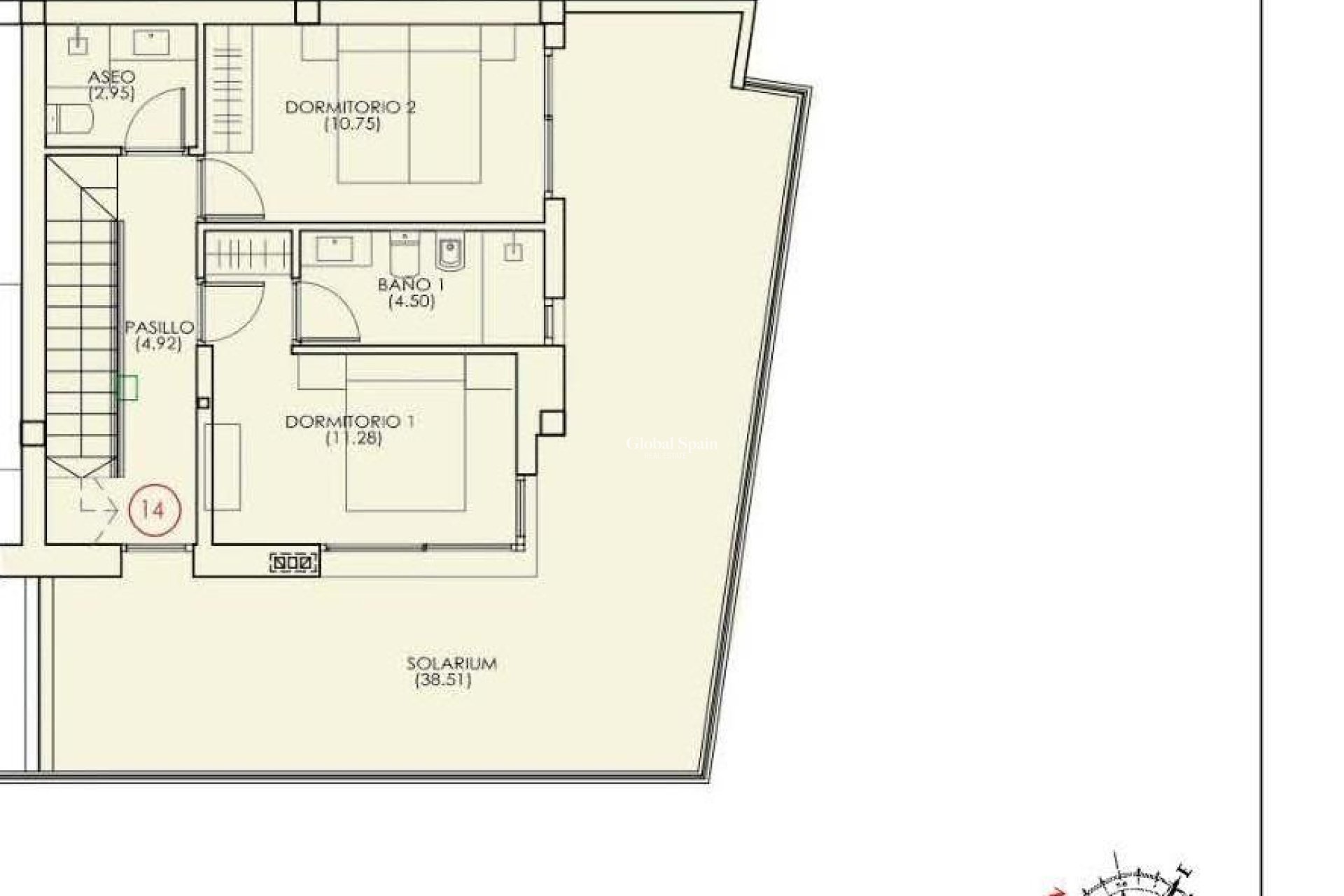 Nowo zbudowane - PENTHOUSE -
TORREVIEJA - Playa del Cura