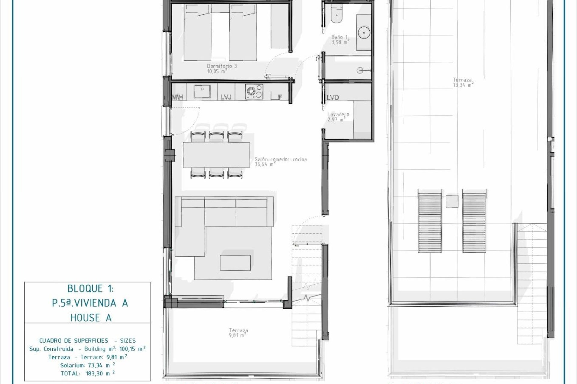 Nowo zbudowane - PENTHOUSE -
VERA - Pueblo Salinas