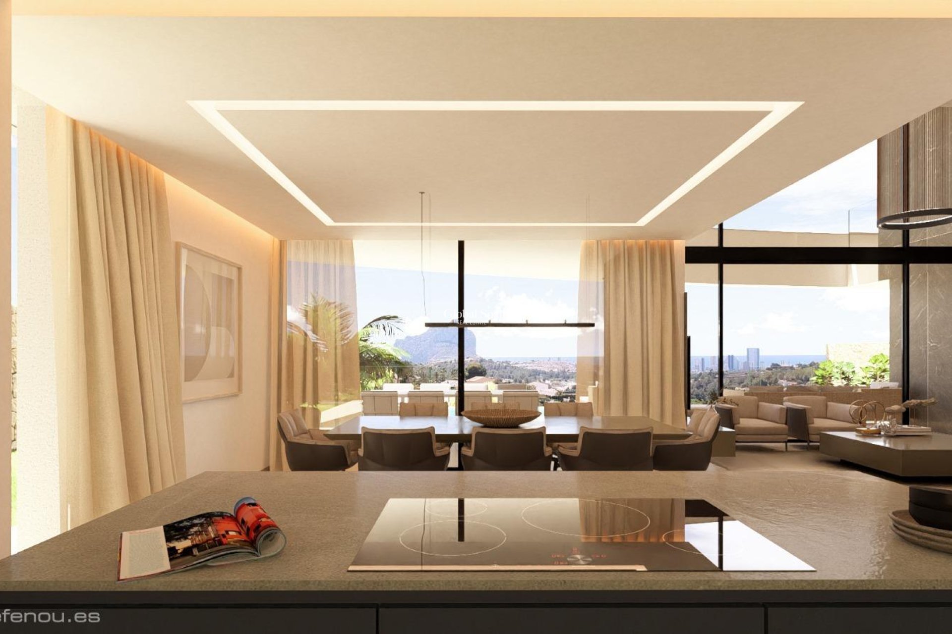 Nowo zbudowane - Willa -
Calpe - Empedrola