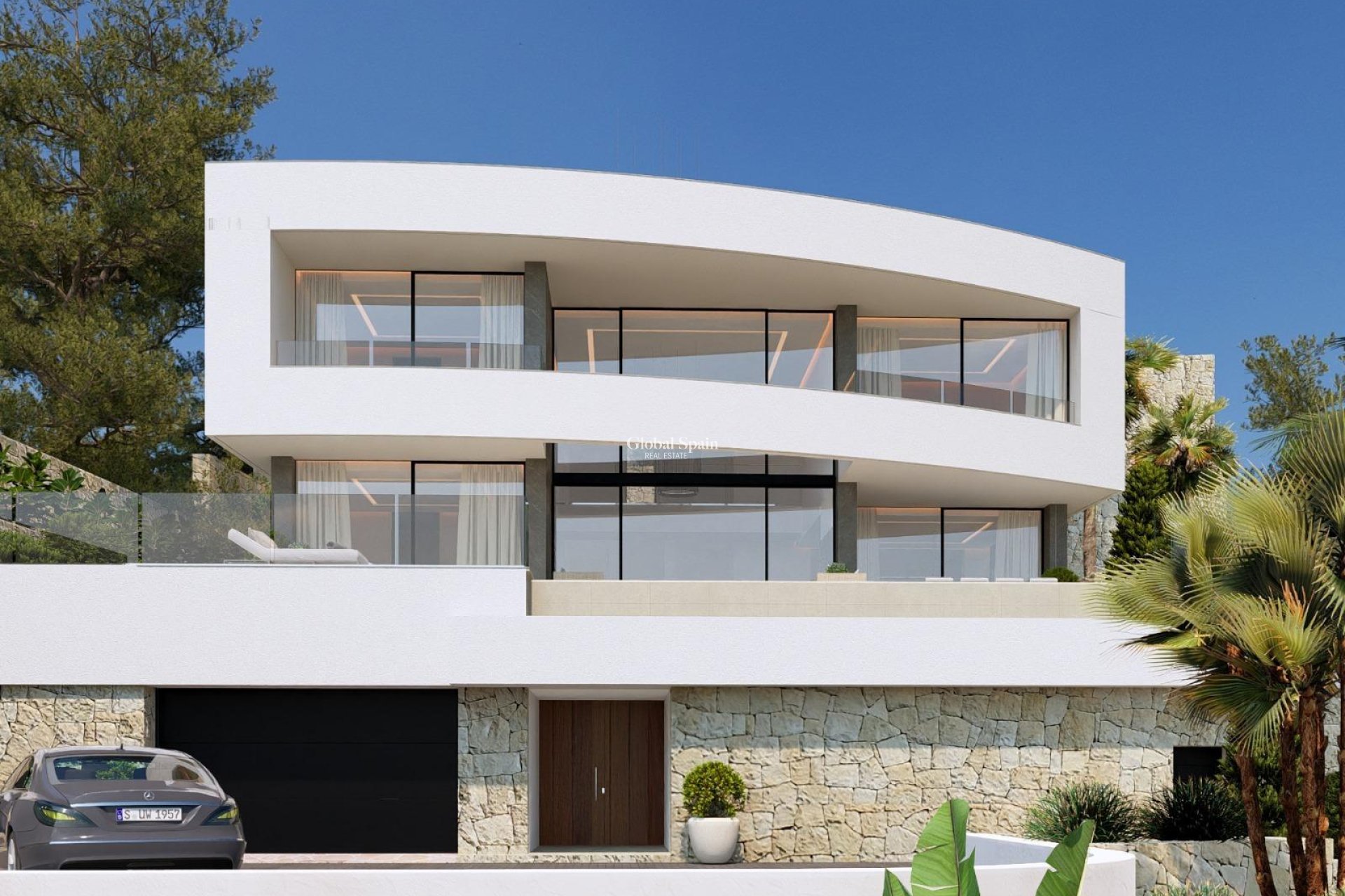 Nowo zbudowane - WILLA  -
CALPE - Empedrola