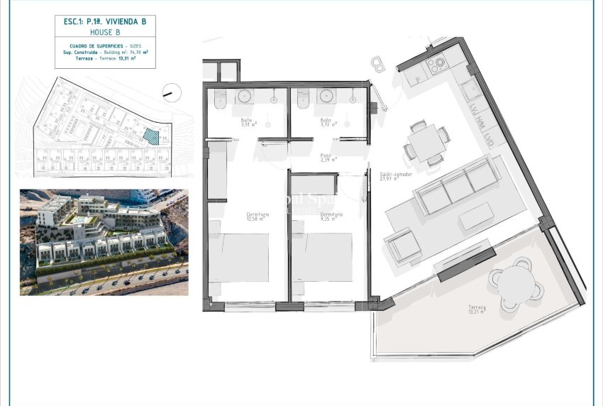 Nueva construcción  - APARTAMENTO -
ÁGUILAS - Playa del Hornillo