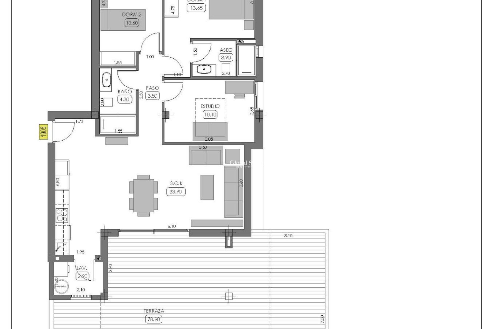 Nueva construcción  - APARTAMENTO -
ALGORFA - LA FINCA GOLF / ALGORFA
