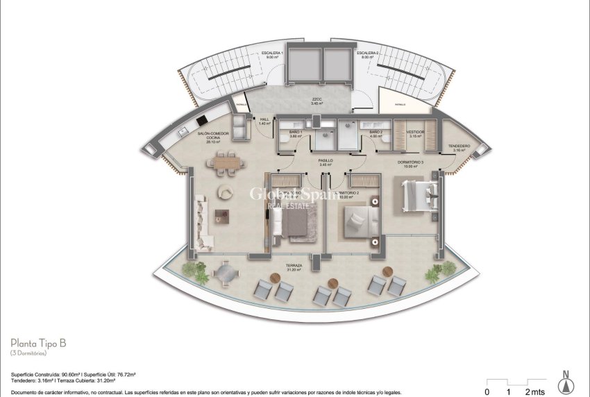 Nueva construcción  - APARTAMENTO -
CALPE - Playa Cantal Roig